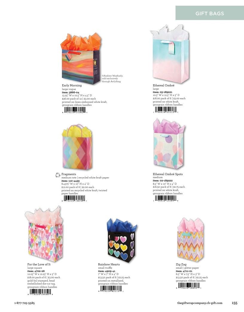 The Gift Wrap Company Fall Gift Wrap Catalog Weekly Ad January 1 - December 31, 2026