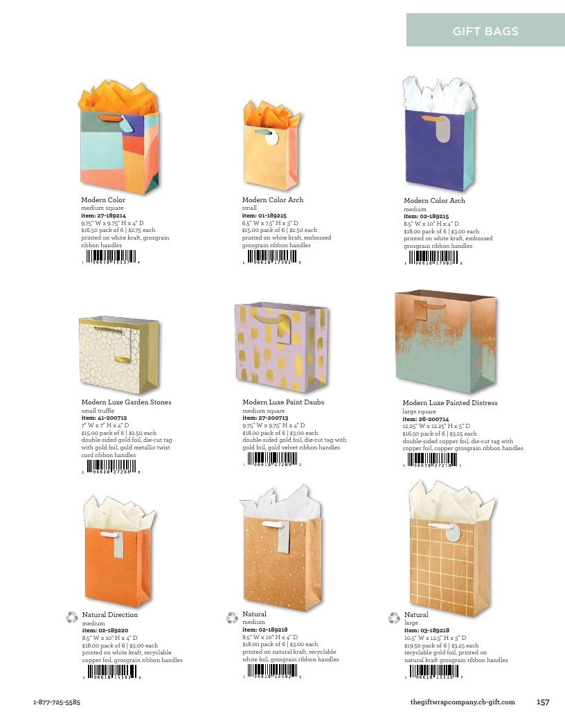 The Gift Wrap Company Fall Gift Wrap Catalog Weekly Ad January 1 - December 31, 2026