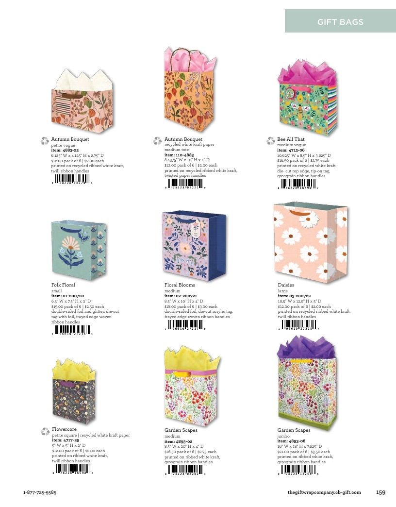 The Gift Wrap Company Fall Gift Wrap Catalog Weekly Ad January 1 - December 31, 2026