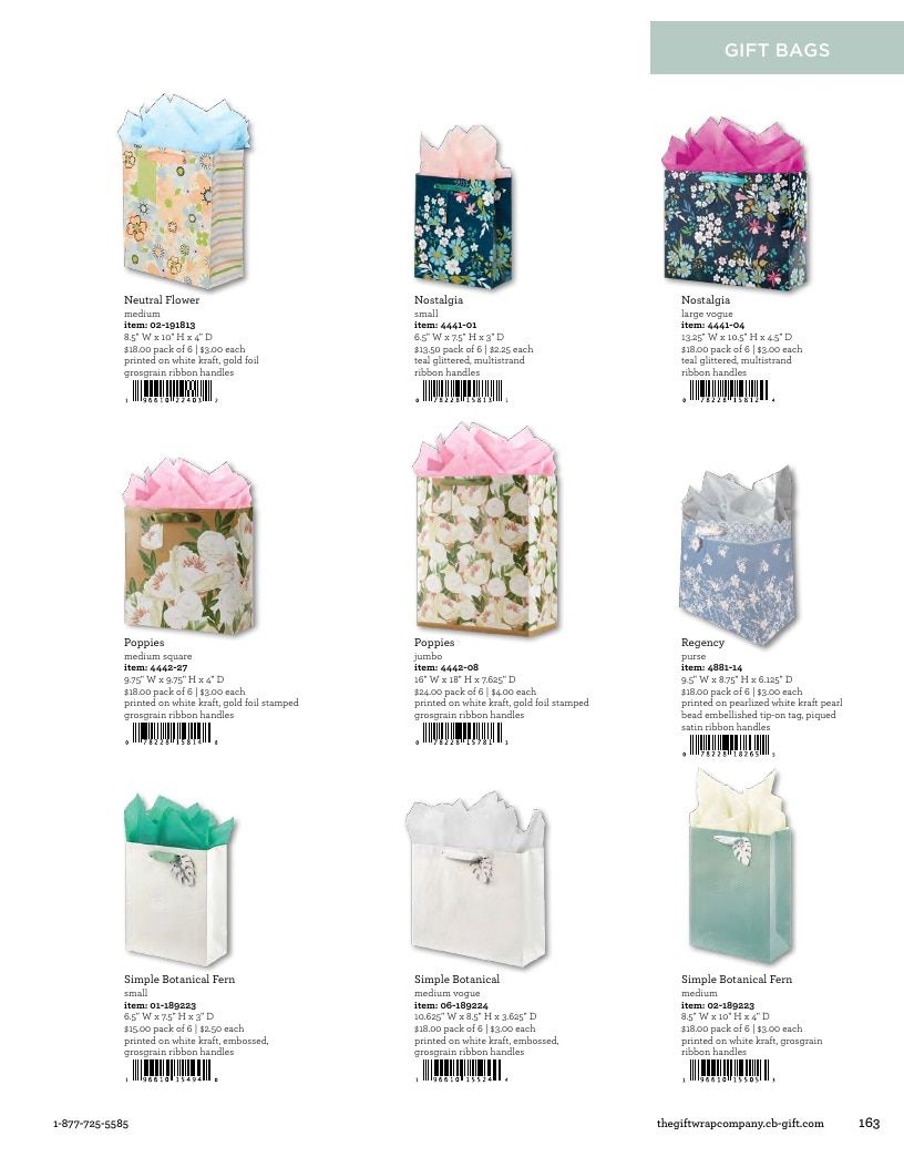 The Gift Wrap Company Fall Gift Wrap Catalog Weekly Ad January 1 - December 31, 2026