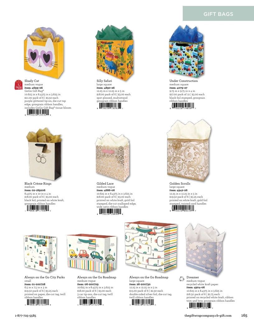 The Gift Wrap Company Fall Gift Wrap Catalog Weekly Ad January 1 - December 31, 2026