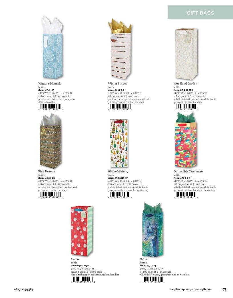 The Gift Wrap Company Fall Gift Wrap Catalog Weekly Ad January 1 - December 31, 2026