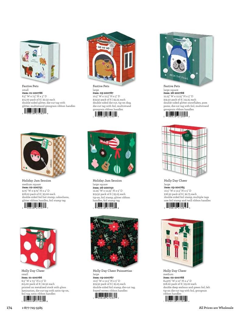 The Gift Wrap Company Fall Gift Wrap Catalog Weekly Ad January 1 - December 31, 2026