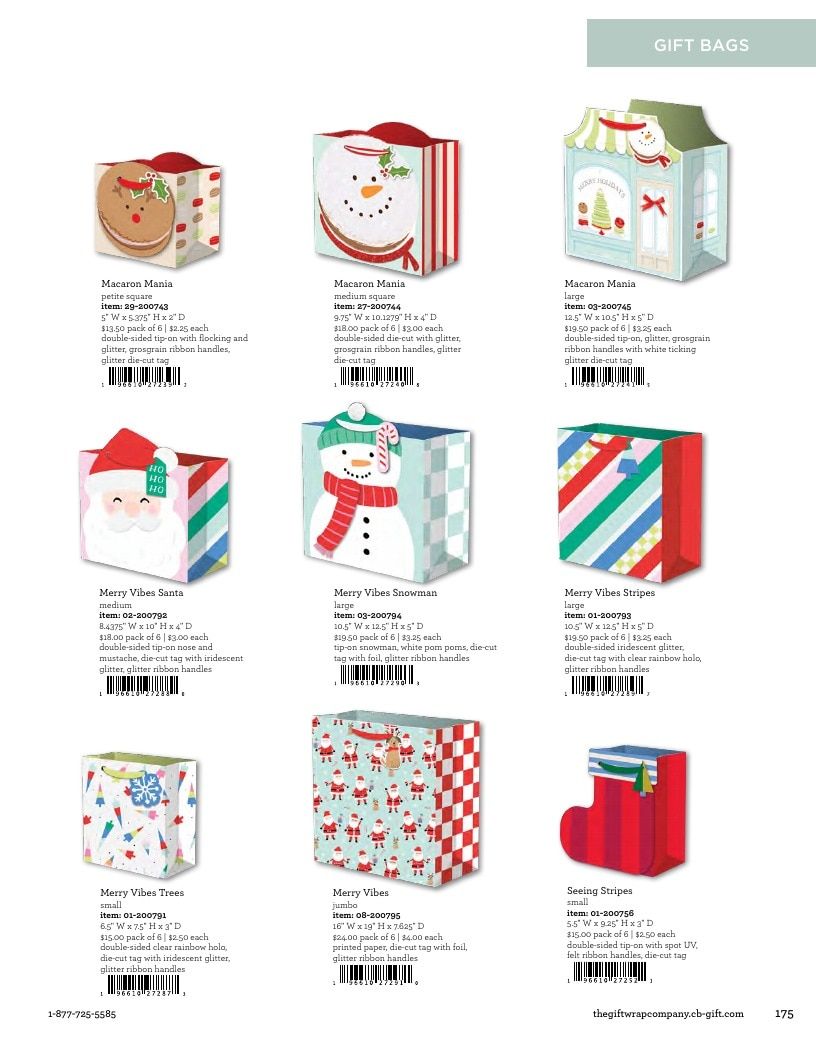 The Gift Wrap Company Fall Gift Wrap Catalog Weekly Ad January 1 - December 31, 2026