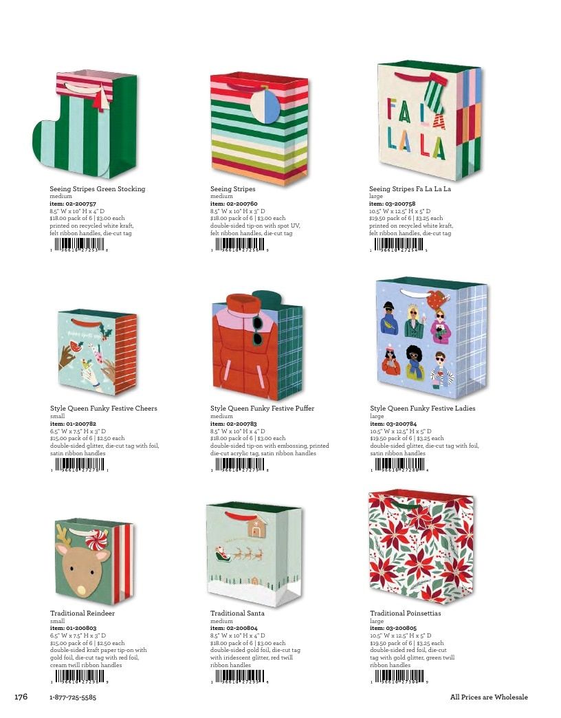 The Gift Wrap Company Fall Gift Wrap Catalog Weekly Ad January 1 - December 31, 2026