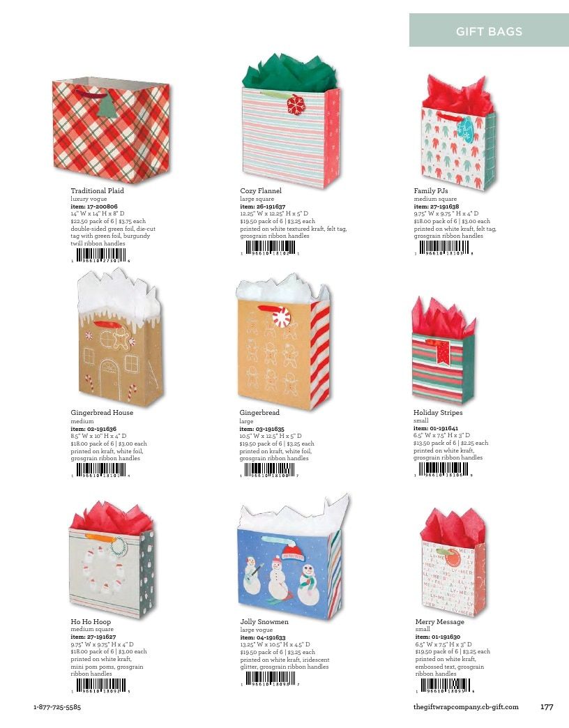 The Gift Wrap Company Fall Gift Wrap Catalog Weekly Ad January 1 - December 31, 2026