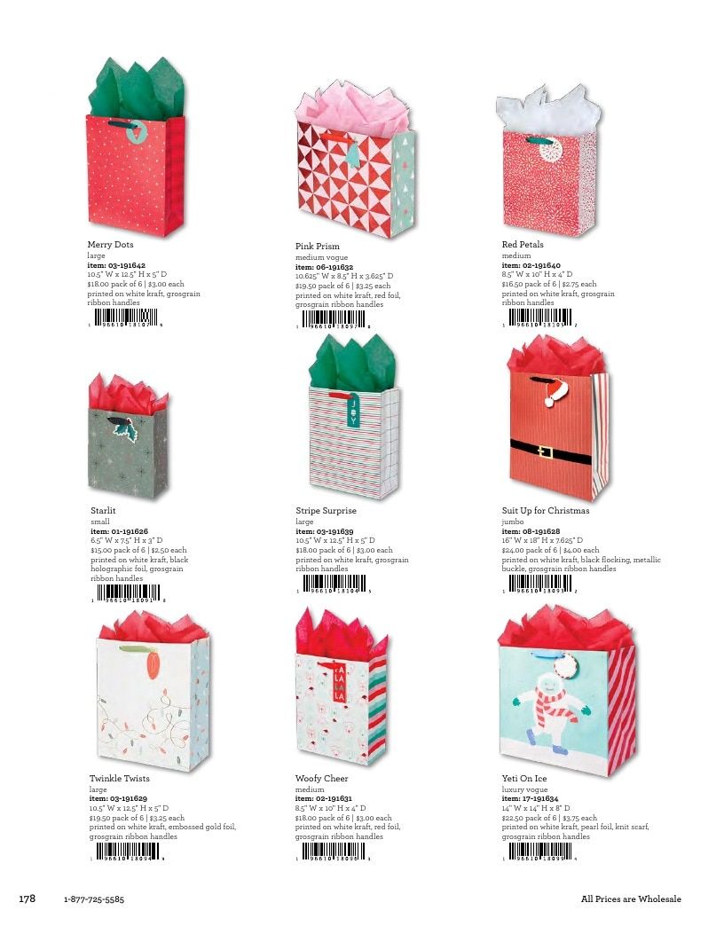 The Gift Wrap Company Fall Gift Wrap Catalog Weekly Ad January 1 - December 31, 2026