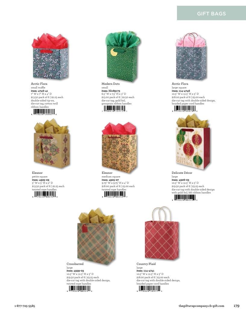 The Gift Wrap Company Fall Gift Wrap Catalog Weekly Ad January 1 - December 31, 2026