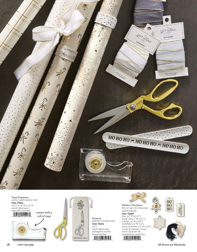 The Gift Wrap Company Fall Gift Wrap Catalog Weekly Ad January 1 - December 31, 2026