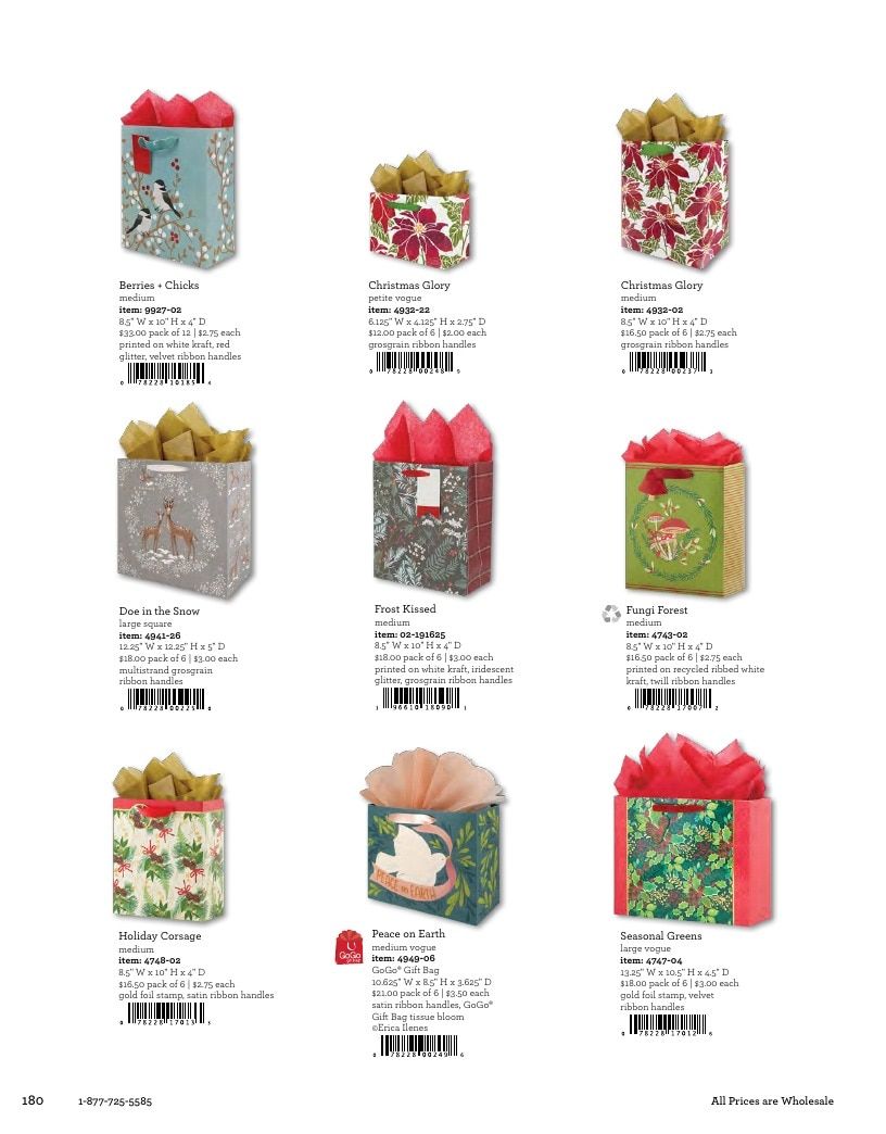 The Gift Wrap Company Fall Gift Wrap Catalog Weekly Ad January 1 - December 31, 2026