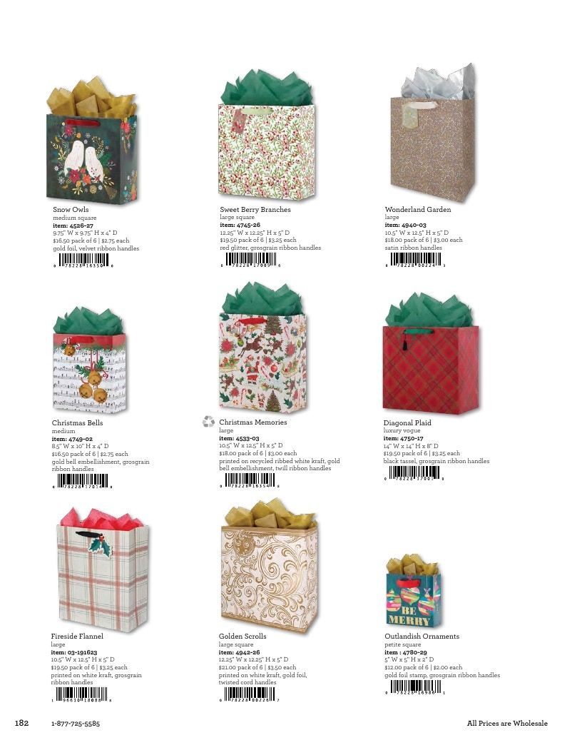 The Gift Wrap Company Fall Gift Wrap Catalog Weekly Ad January 1 - December 31, 2026
