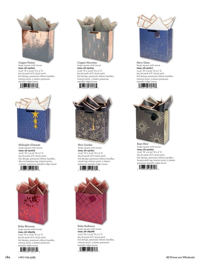 The Gift Wrap Company Fall Gift Wrap Catalog Weekly Ad January 1 - December 31, 2026