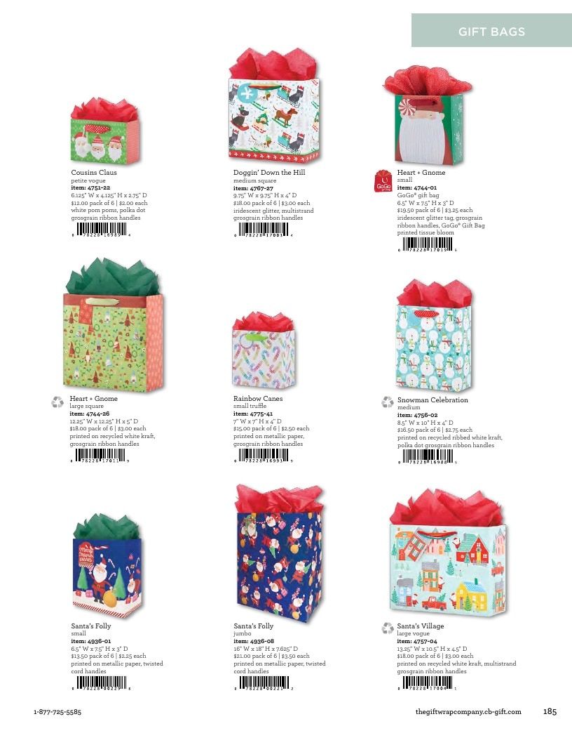 The Gift Wrap Company Fall Gift Wrap Catalog Weekly Ad January 1 - December 31, 2026