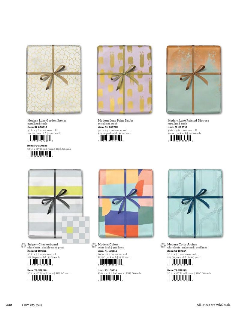 The Gift Wrap Company Fall Gift Wrap Catalog Weekly Ad January 1 - December 31, 2026