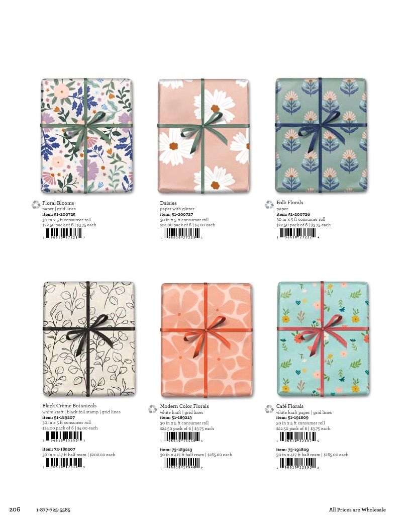 The Gift Wrap Company Fall Gift Wrap Catalog Weekly Ad January 1 - December 31, 2026