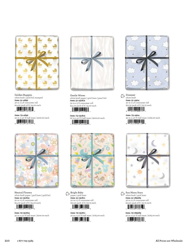 The Gift Wrap Company Fall Gift Wrap Catalog Weekly Ad January 1 - December 31, 2026