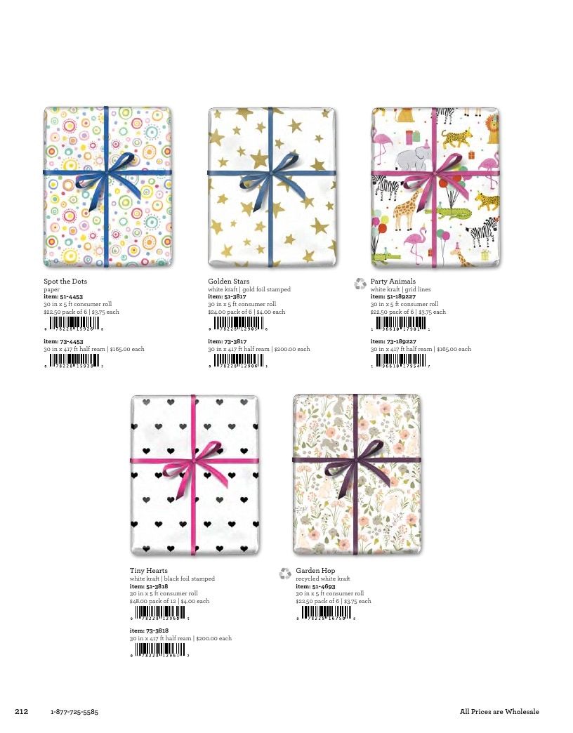The Gift Wrap Company Fall Gift Wrap Catalog Weekly Ad January 1 - December 31, 2026