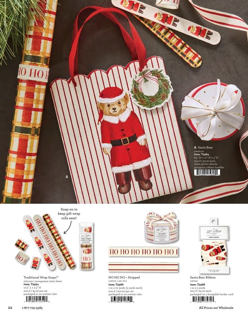 The Gift Wrap Company Fall Gift Wrap Catalog Weekly Ad January 1 - December 31, 2026