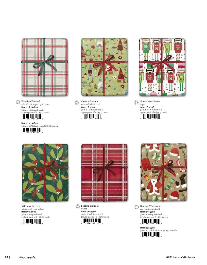 The Gift Wrap Company Fall Gift Wrap Catalog Weekly Ad January 1 - December 31, 2026