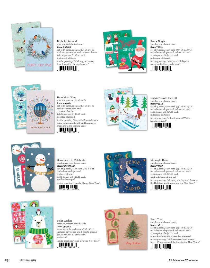 The Gift Wrap Company Fall Gift Wrap Catalog Weekly Ad January 1 - December 31, 2026