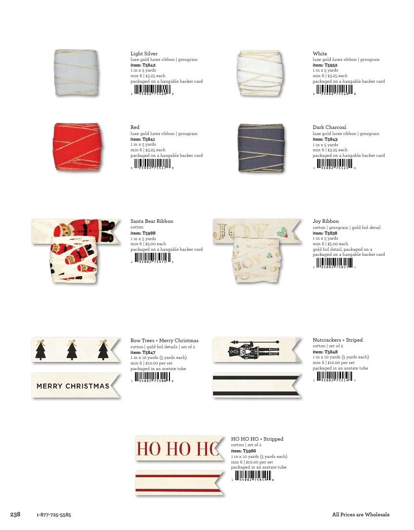 The Gift Wrap Company Fall Gift Wrap Catalog Weekly Ad January 1 - December 31, 2026