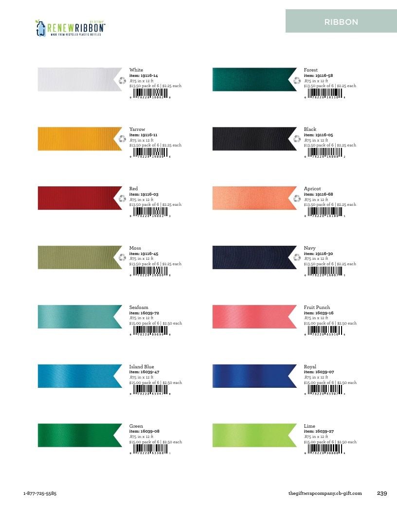 The Gift Wrap Company Fall Gift Wrap Catalog Weekly Ad January 1 - December 31, 2026