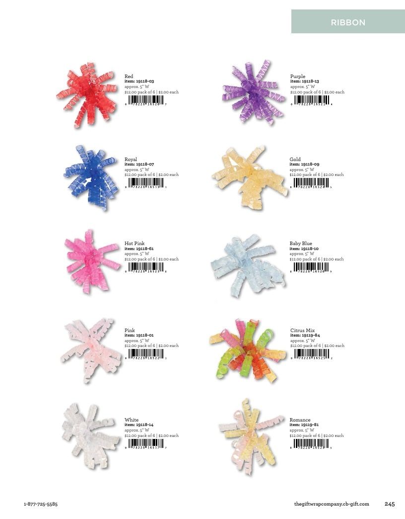 The Gift Wrap Company Fall Gift Wrap Catalog Weekly Ad January 1 - December 31, 2026