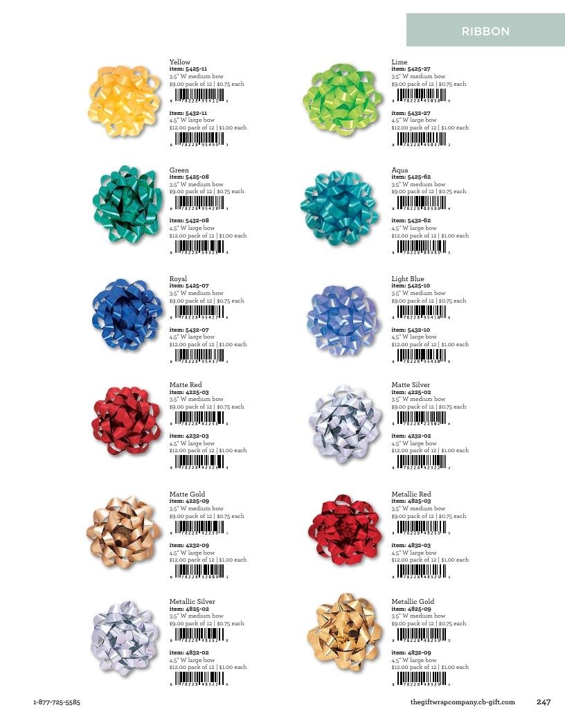 The Gift Wrap Company Fall Gift Wrap Catalog Weekly Ad January 1 - December 31, 2026