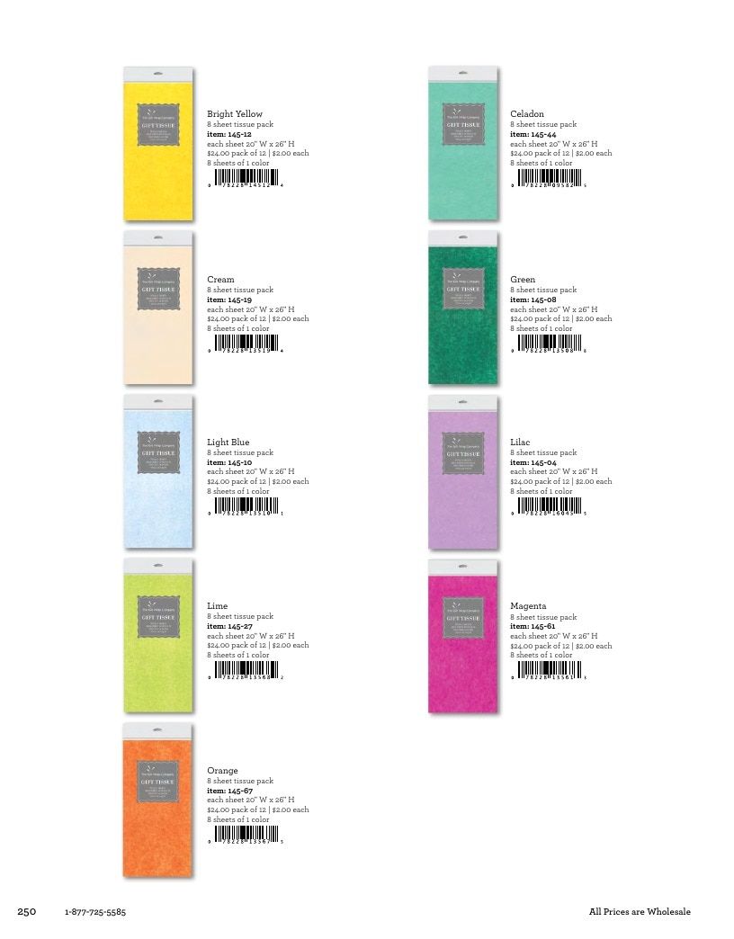 The Gift Wrap Company Fall Gift Wrap Catalog Weekly Ad January 1 - December 31, 2026