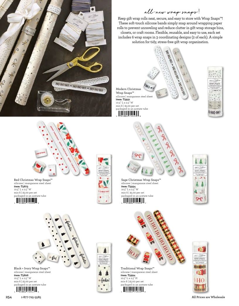 The Gift Wrap Company Fall Gift Wrap Catalog Weekly Ad January 1 - December 31, 2026