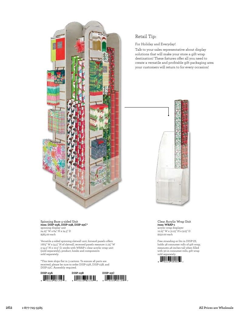 The Gift Wrap Company Fall Gift Wrap Catalog Weekly Ad January 1 - December 31, 2026