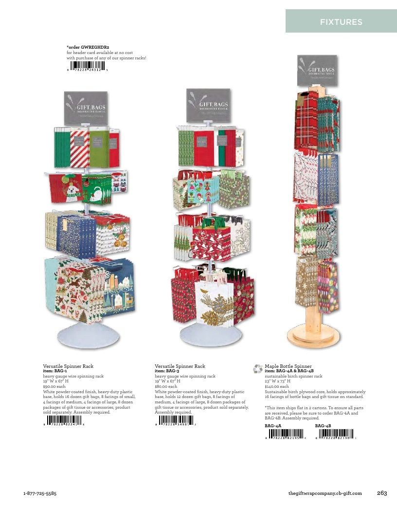 The Gift Wrap Company Fall Gift Wrap Catalog Weekly Ad January 1 - December 31, 2026