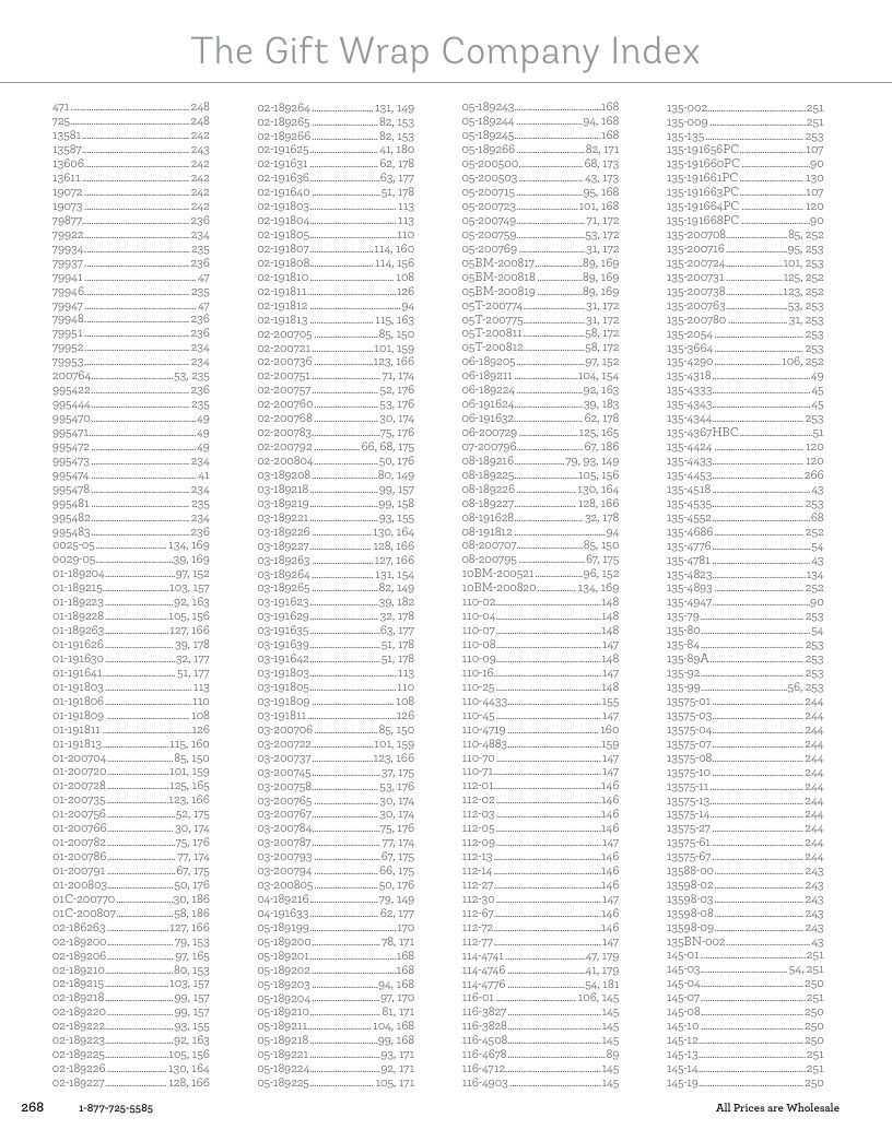 The Gift Wrap Company Fall Gift Wrap Catalog Weekly Ad January 1 - December 31, 2026