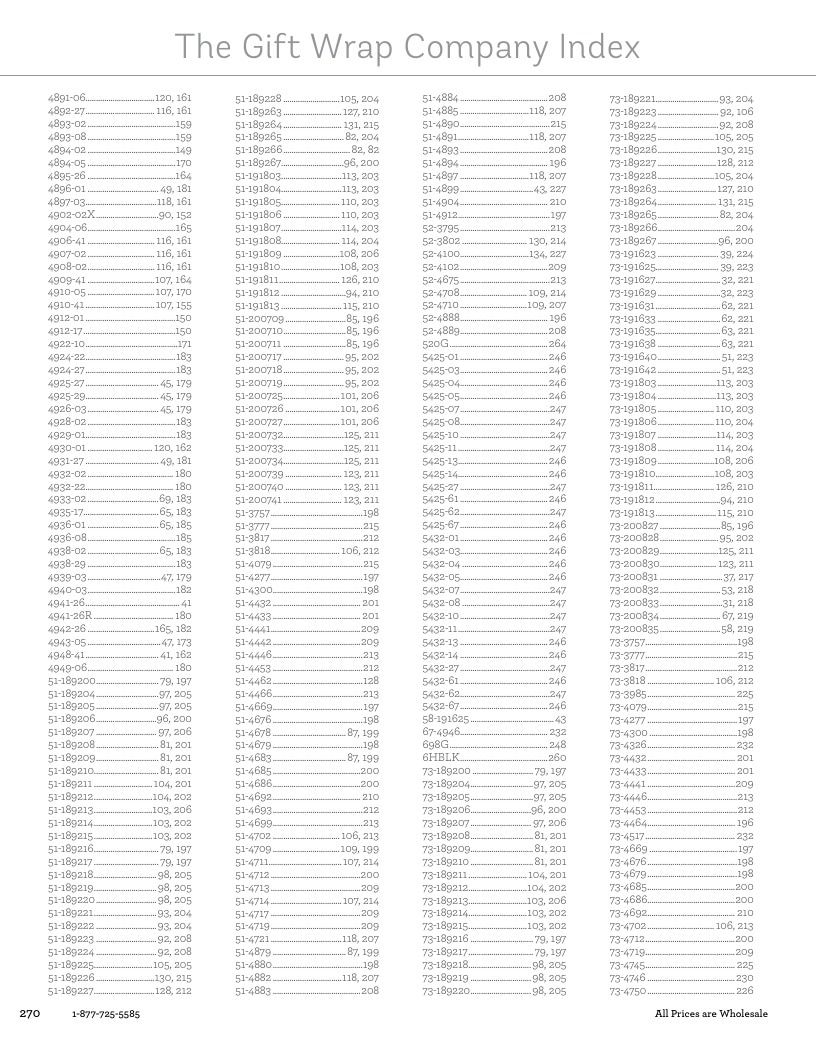 The Gift Wrap Company Fall Gift Wrap Catalog Weekly Ad January 1 - December 31, 2026