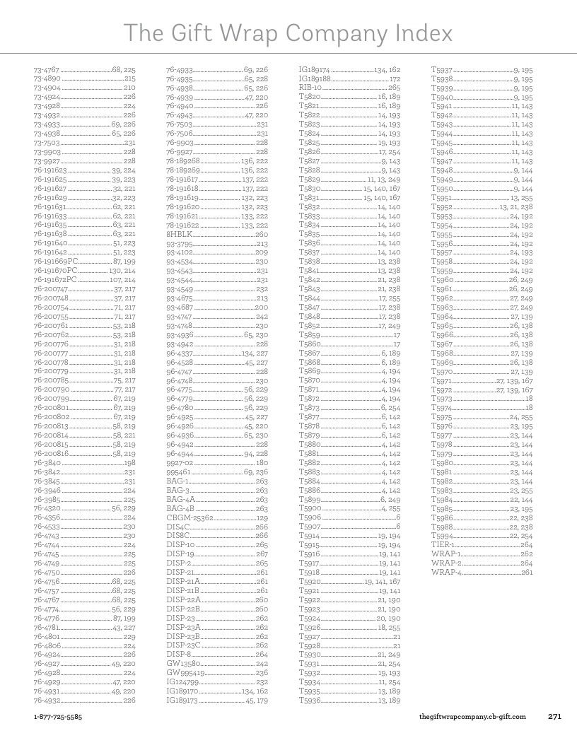 The Gift Wrap Company Fall Gift Wrap Catalog Weekly Ad January 1 - December 31, 2026