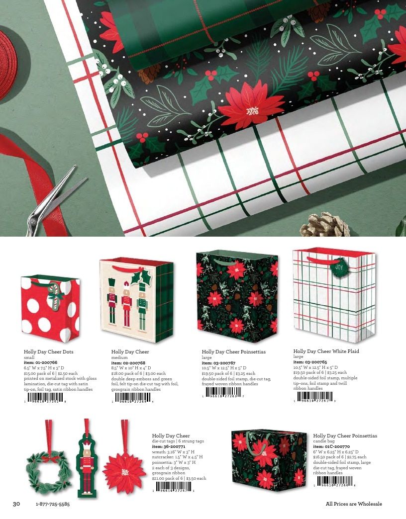 The Gift Wrap Company Fall Gift Wrap Catalog Weekly Ad January 1 - December 31, 2026