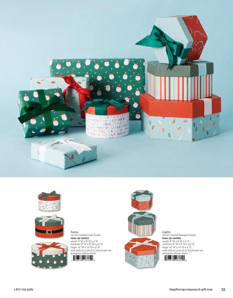 The Gift Wrap Company Fall Gift Wrap Catalog Weekly Ad January 1 - December 31, 2026