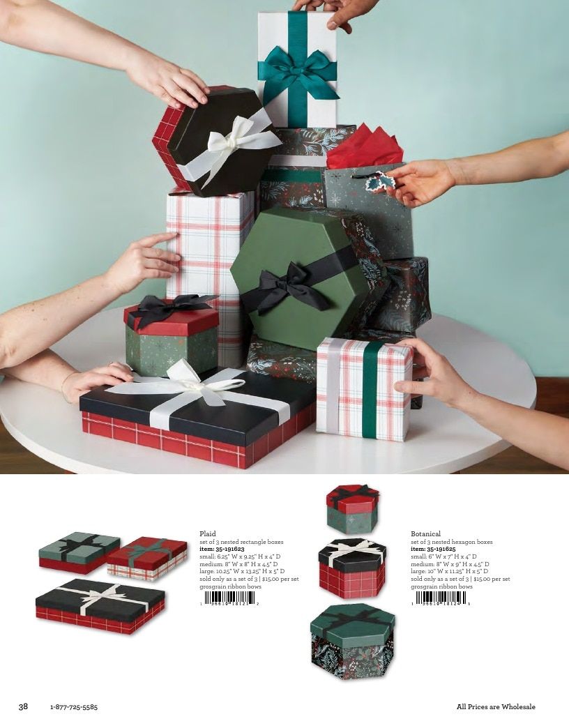 The Gift Wrap Company Fall Gift Wrap Catalog Weekly Ad January 1 - December 31, 2026