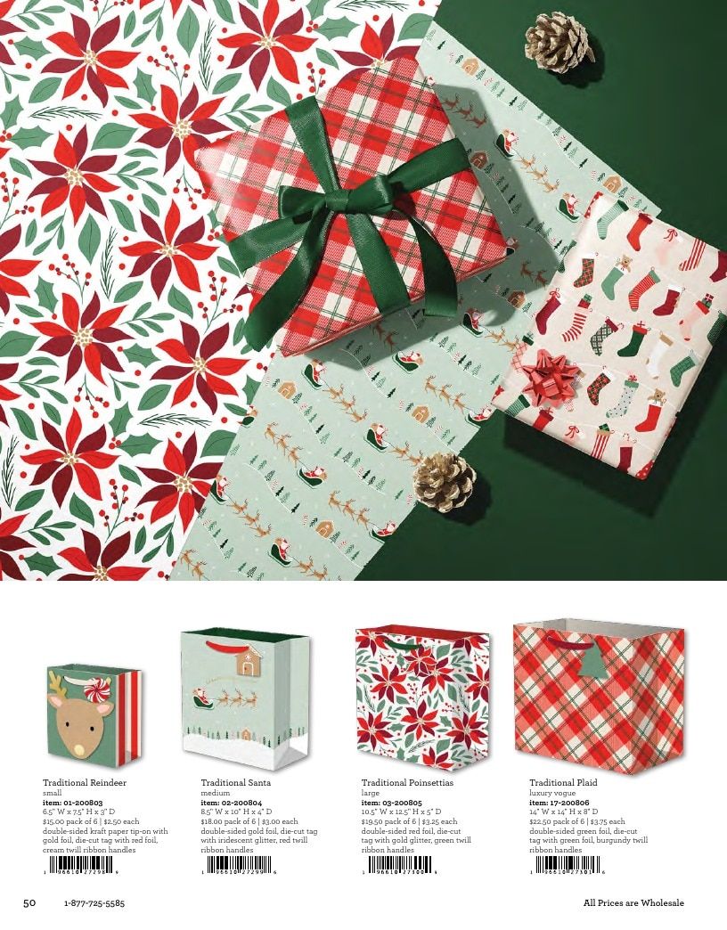 The Gift Wrap Company Fall Gift Wrap Catalog Weekly Ad January 1 - December 31, 2026