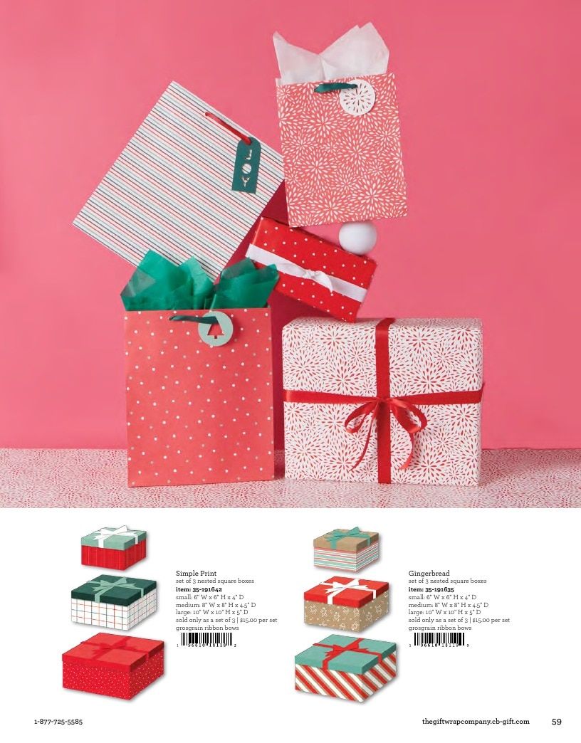 The Gift Wrap Company Fall Gift Wrap Catalog Weekly Ad January 1 - December 31, 2026