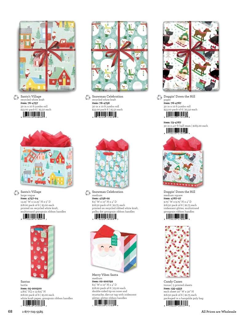 The Gift Wrap Company Fall Gift Wrap Catalog Weekly Ad January 1 - December 31, 2026