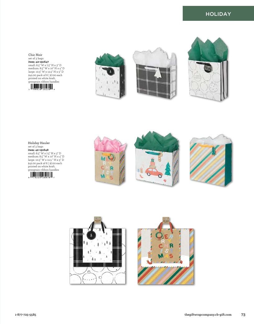 The Gift Wrap Company Fall Gift Wrap Catalog Weekly Ad January 1 - December 31, 2026