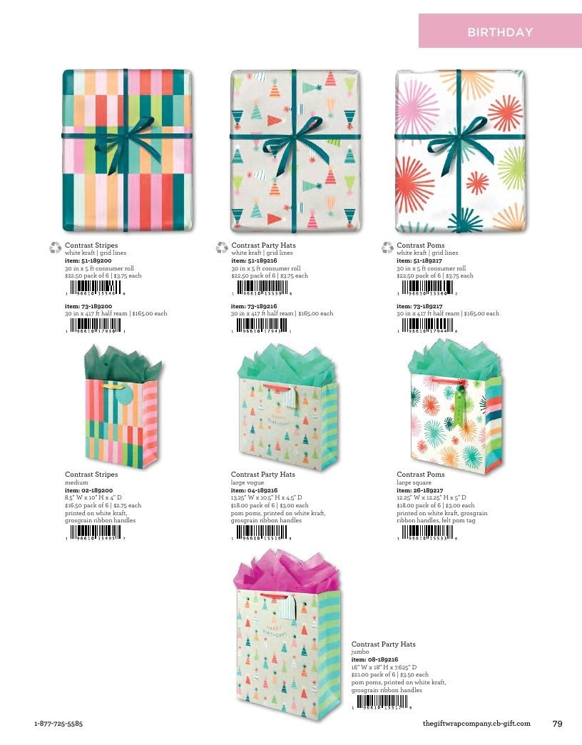 The Gift Wrap Company Fall Gift Wrap Catalog Weekly Ad January 1 - December 31, 2026