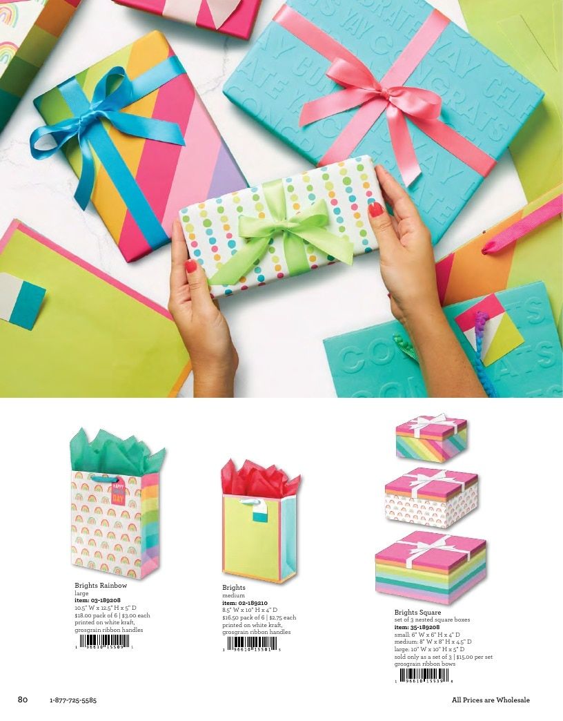 The Gift Wrap Company Fall Gift Wrap Catalog Weekly Ad January 1 - December 31, 2026