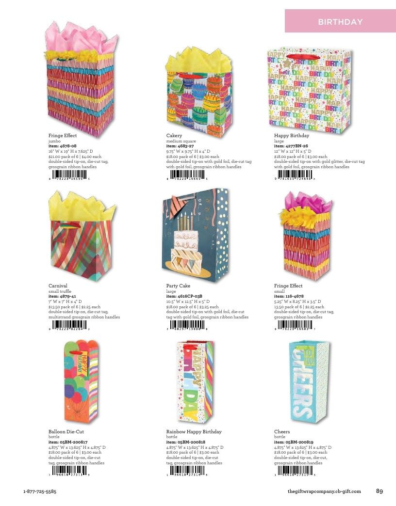 The Gift Wrap Company Fall Gift Wrap Catalog Weekly Ad January 1 - December 31, 2026