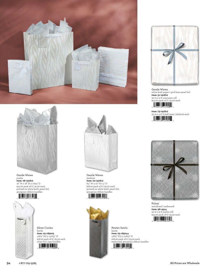 The Gift Wrap Company Fall Gift Wrap Catalog Weekly Ad January 1 - December 31, 2026
