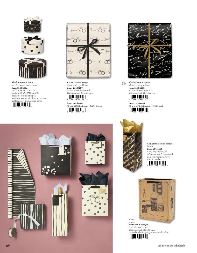 The Gift Wrap Company Fall Gift Wrap Catalog Weekly Ad January 1 - December 31, 2026