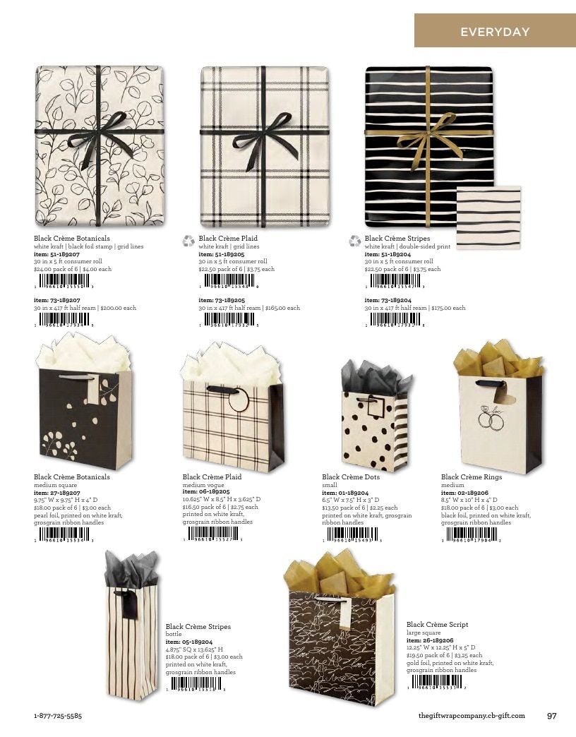 The Gift Wrap Company Fall Gift Wrap Catalog Weekly Ad January 1 - December 31, 2026