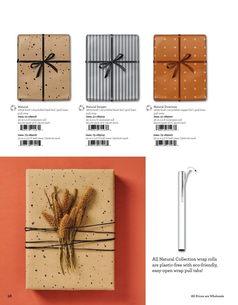 The Gift Wrap Company Fall Gift Wrap Catalog Weekly Ad January 1 - December 31, 2026