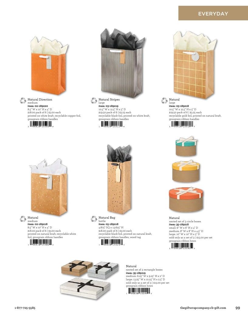 The Gift Wrap Company Fall Gift Wrap Catalog Weekly Ad January 1 - December 31, 2026